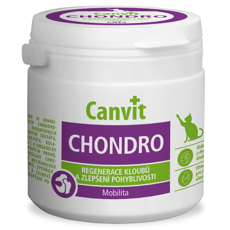 CANVIT Chondro for Cats 100 g – Supliment pentru Pisici, Articulatii Sănătoase si Mobilitate