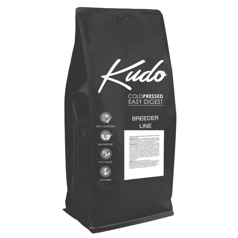 KUDO Breeder Adult Medium-Maxi Carne Rosie si Legume 15 kg | Hrana Uscata Presata la Rece pentru Caini Adulti de Talie Medie si Mare | Formula pentru Crescatori