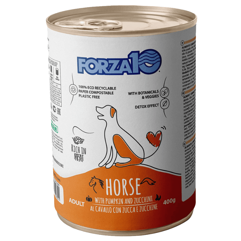 FORZA 10 Maintenance cu Cal, Dovleac si Dovlecel, 400 g – Hrana Umeda Completa pentru Caini Adulti