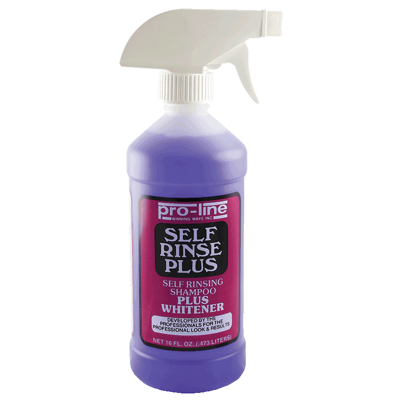 CHRIS CHRISTENSEN Pro-Line Self Rinse Plus 473 ml | Sampon Profesional pentru Spalarea fara Apa a Cainilor | Revitalizeaza Blana Alba si Intensifica Culoarea