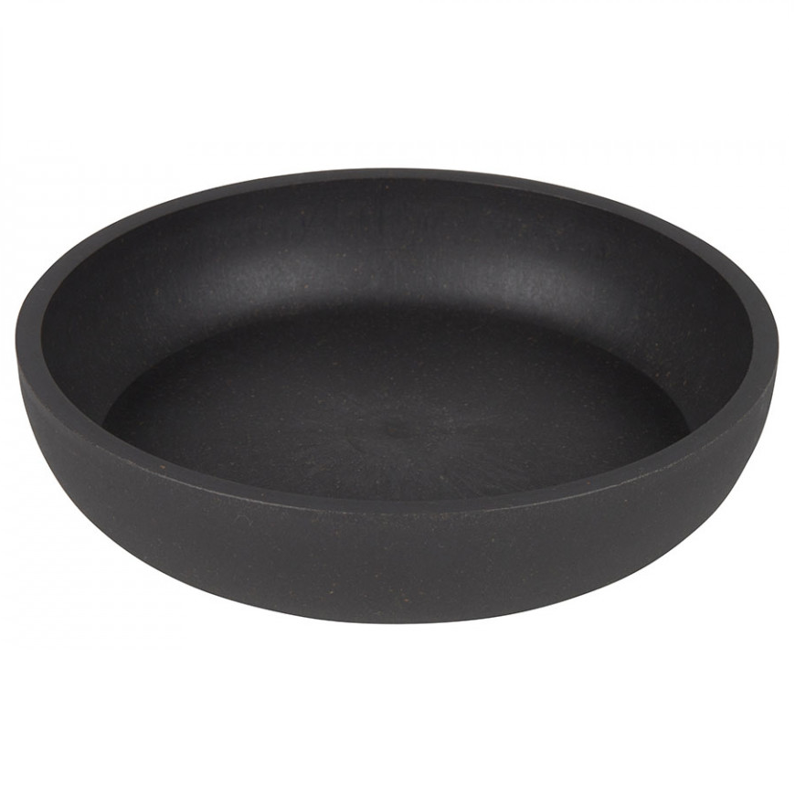 DISTRICT 70 BAMBOO Dark Grey, Castron din Bambus Pentru Caini si Pisici, Antiderapant, 180ml