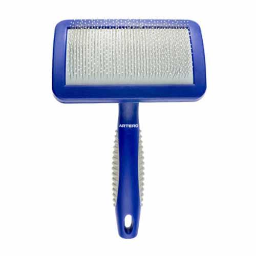ARTERO Perie Slicker Profesionala cu Pini Inoxidabili Flexibili si Varful Protejat 8x3.8cm