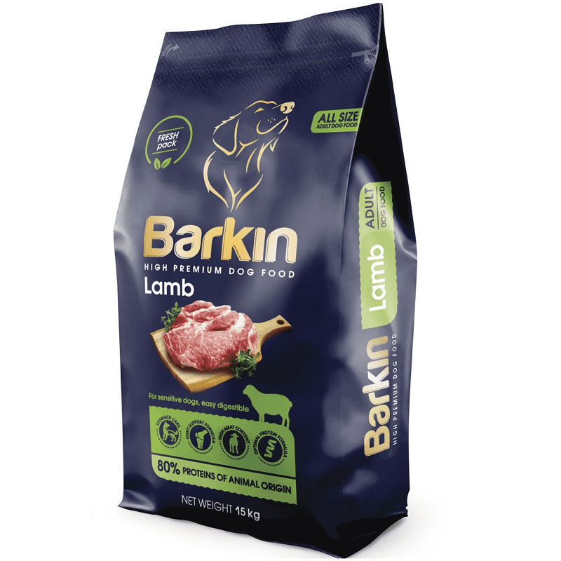 BARKIN Adult All Size cu Miel 15 kg | Hrana Uscata Premium pentru Caini Adulti de Toate Taliile | Digestie Sensibila si Suport Articular