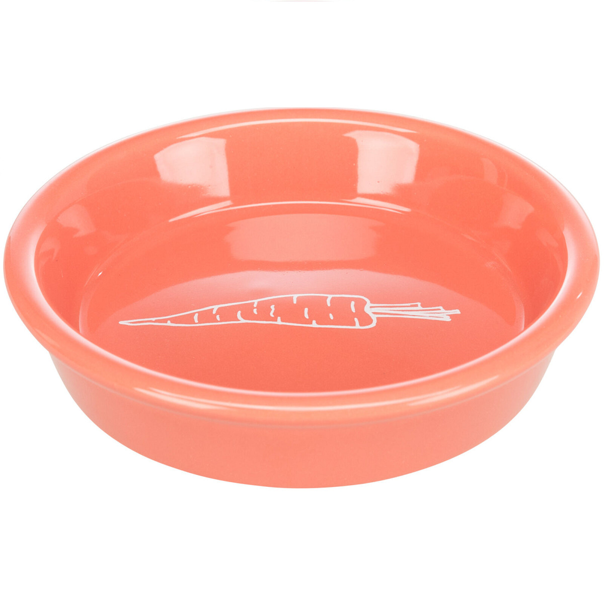 Castron Ceramic Pentru Cobai, Iepuri sau Alte Rozatoare, Diferite Culori, 200ml | Diametru 14cm