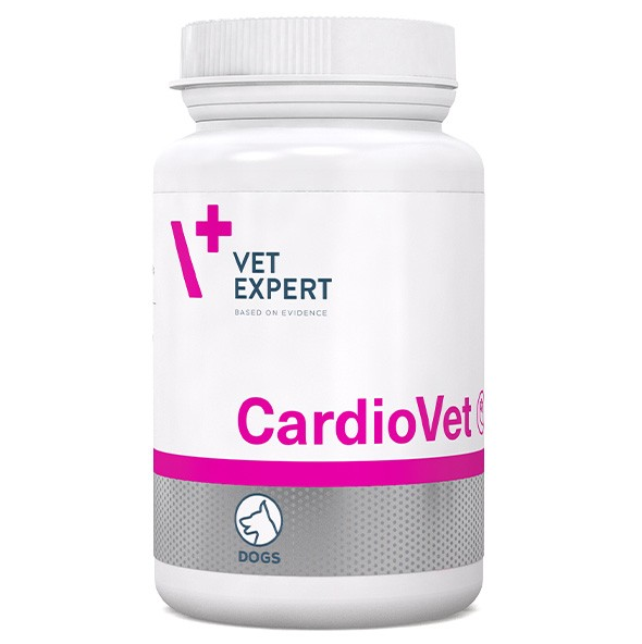 VET EXPERT CardioVet 770mg, Supliment pentru Caini cu Afectiuni Cardiace, 90 tablete