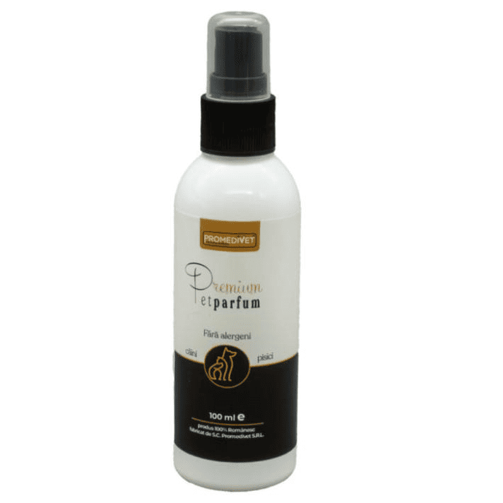 PROMEDIVET Premium Pet Parfum pentru Caini si Pisici cu Miros Proaspat si Revigorant, 100 ml