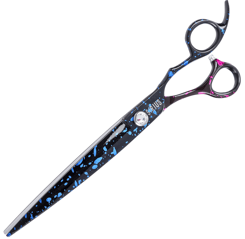 GROOM PROFESSIONAL Sirius 8 Inch Curved Scissor | Foarfecă Profesională Curbă 20 cm pentru Grooming Câini și Pisici