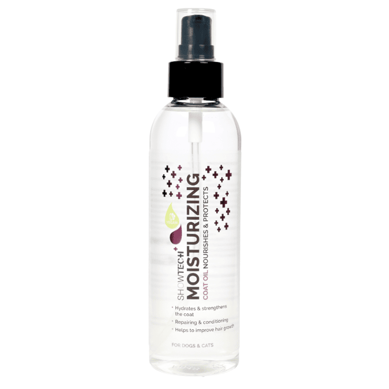 SHOWTECH+ Moisturizing Coat Oil 200 ml | Ulei Hidratant pentru Caini cu Par Lung, Uscat si Fragil