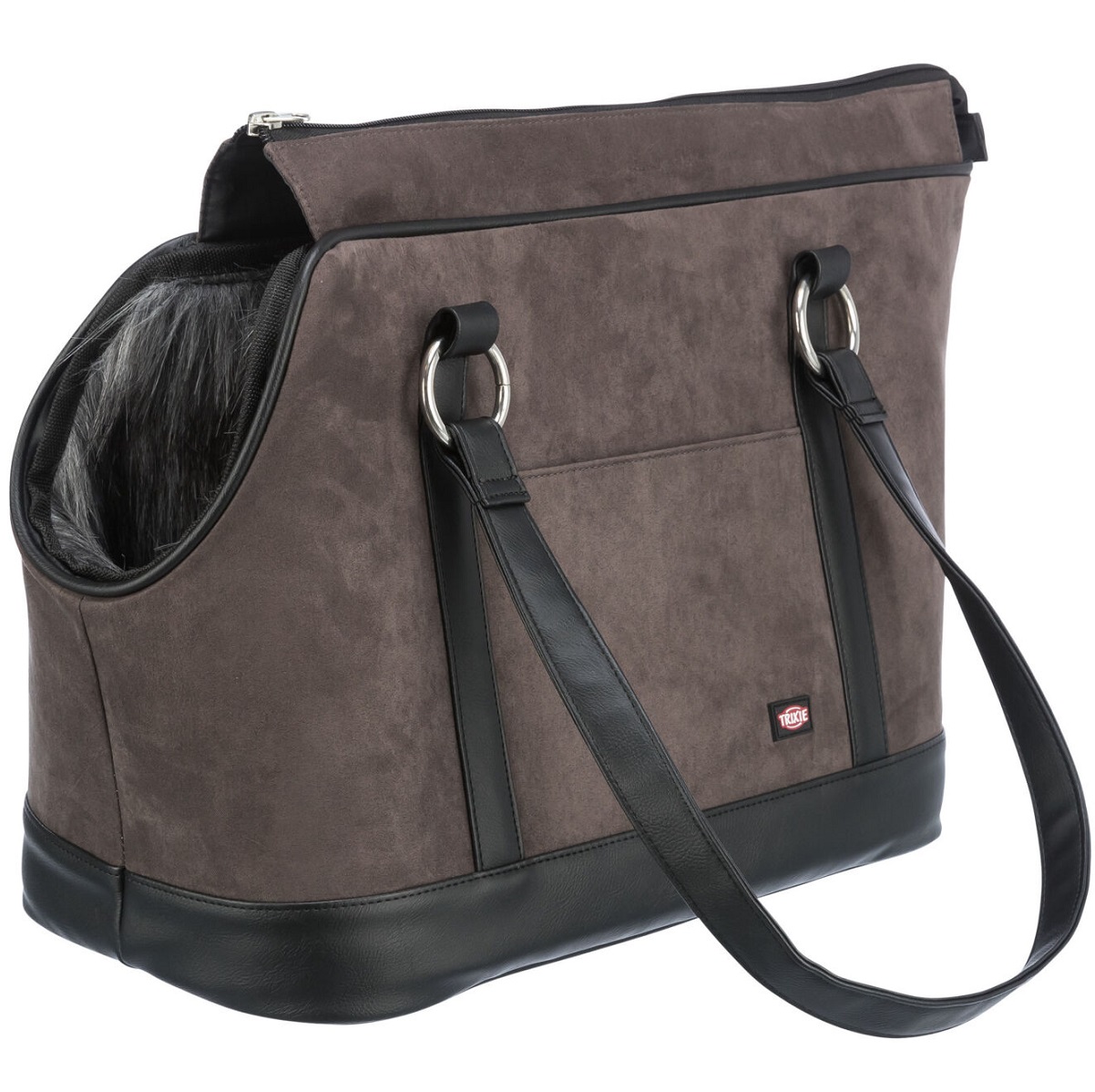 ALFIE Geanta Transport Pisici si Caini de Talie Mica, Maxim 7kg, 43x21x30cm