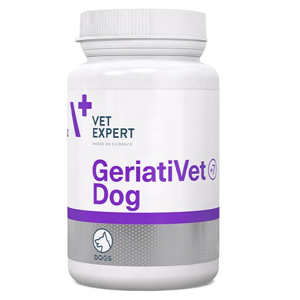 VET EXPERT GeriatiVet Dog, Supliment Pentru Caini Seniori Talie Mica, 45 tablete