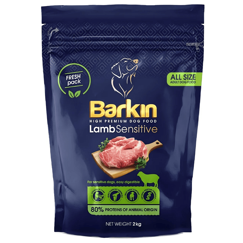 BARKIN Adult All Size cu Miel 2 kg | Hrana Uscata Premium pentru Caini Adulti de Toate Taliile | Digestie Sensibila si Suport Articular