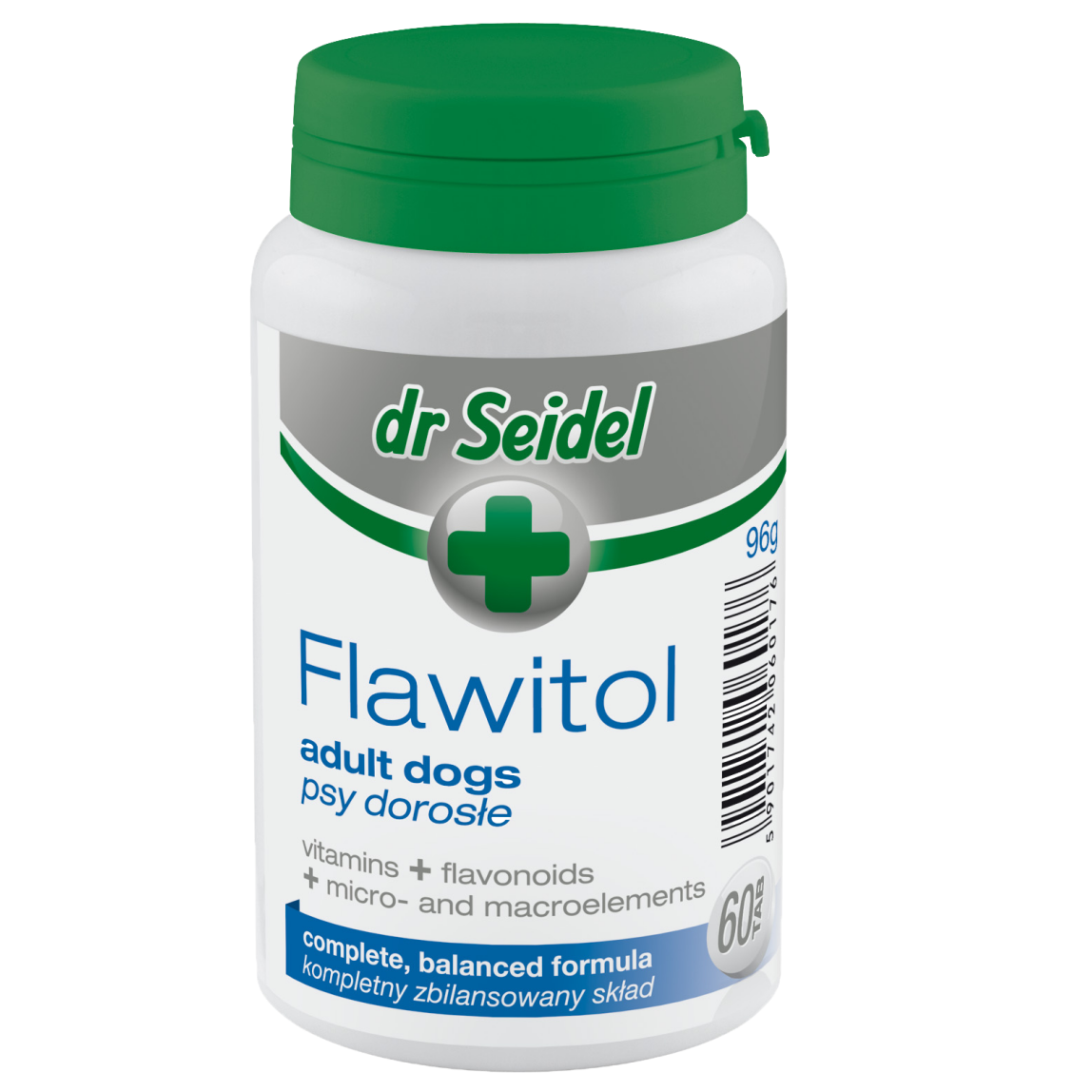 DR. SEIDEL Flawitol Adult, Vitamine si Minerale Pentru Caini Adulti, 200tablete