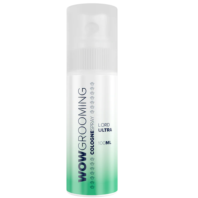 WOW GROOMING Cologne Lord Ultra, Parfum Pentru Caini Masculi, cu Note Orientale de Lemn Pretios, 100ml