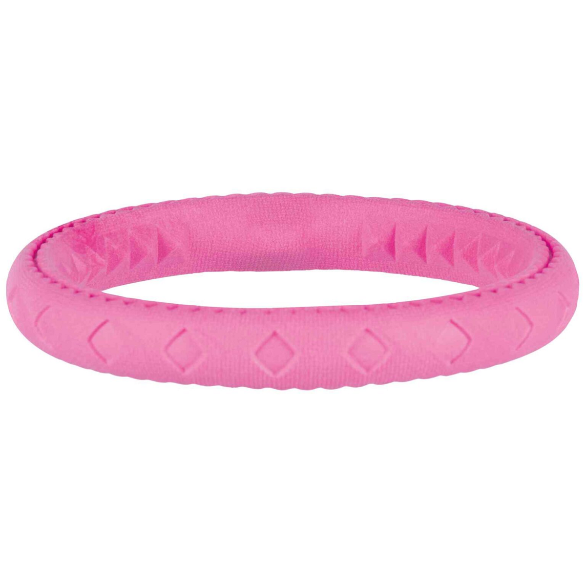 Jucarie Aport Pentru Caini, Inel Plutitor, Cauciuc TPR, Diverse Culori, 25cm
