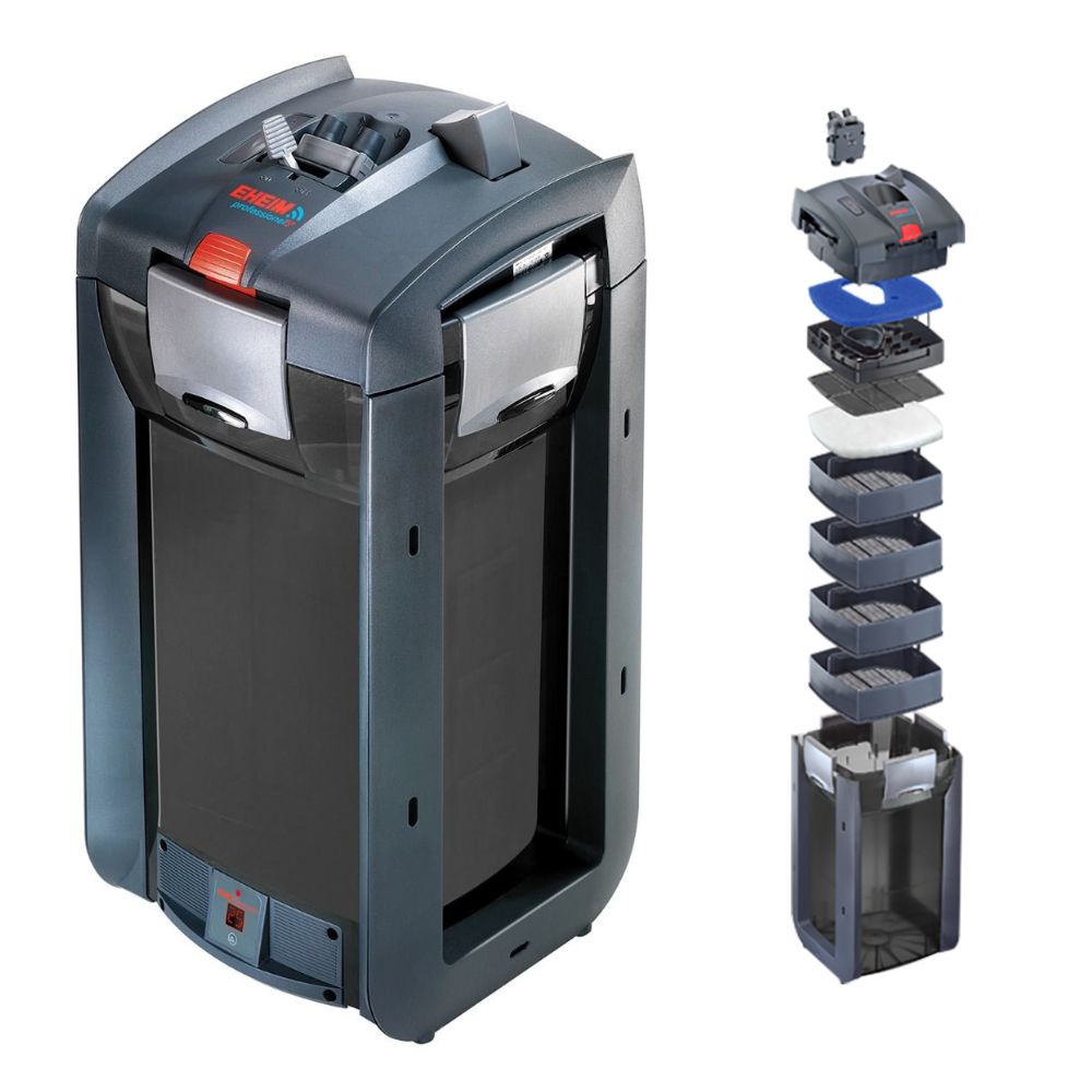 EHEIM 2178 Professionel 5e 600T-Thermo, Filtru Extern Pentru Acvarii (maxim 600L), 1850L/h 