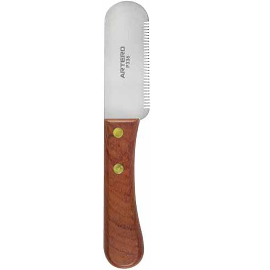 ARTERO Super Blade, Cutit de Stripping Multifunctional, cu Lama Lata si Maner din Lemn, 17cm