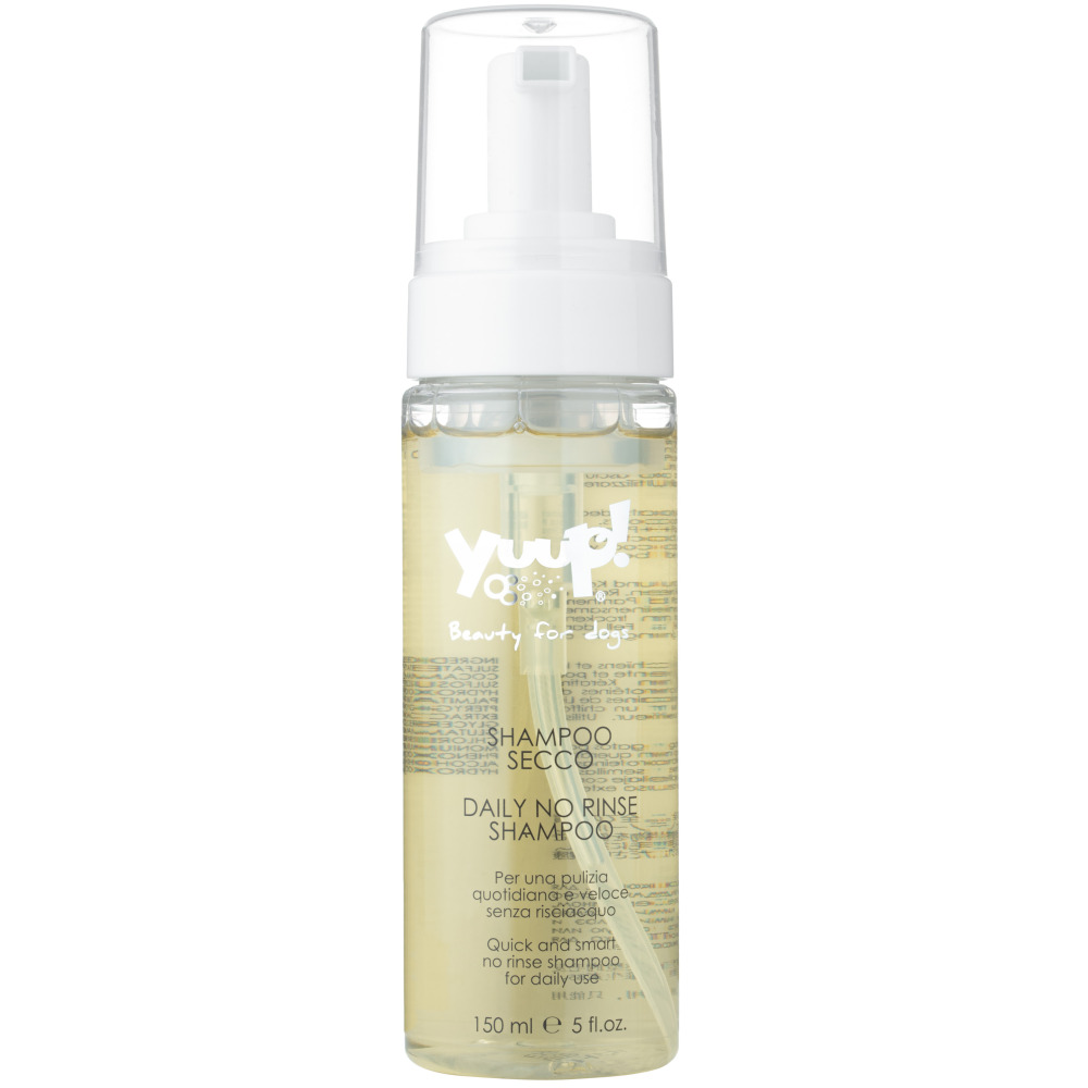YUUP! Home Daily No Rinse, Sampon Curatare Uscata Pentru Caini si Pisici, 150ml