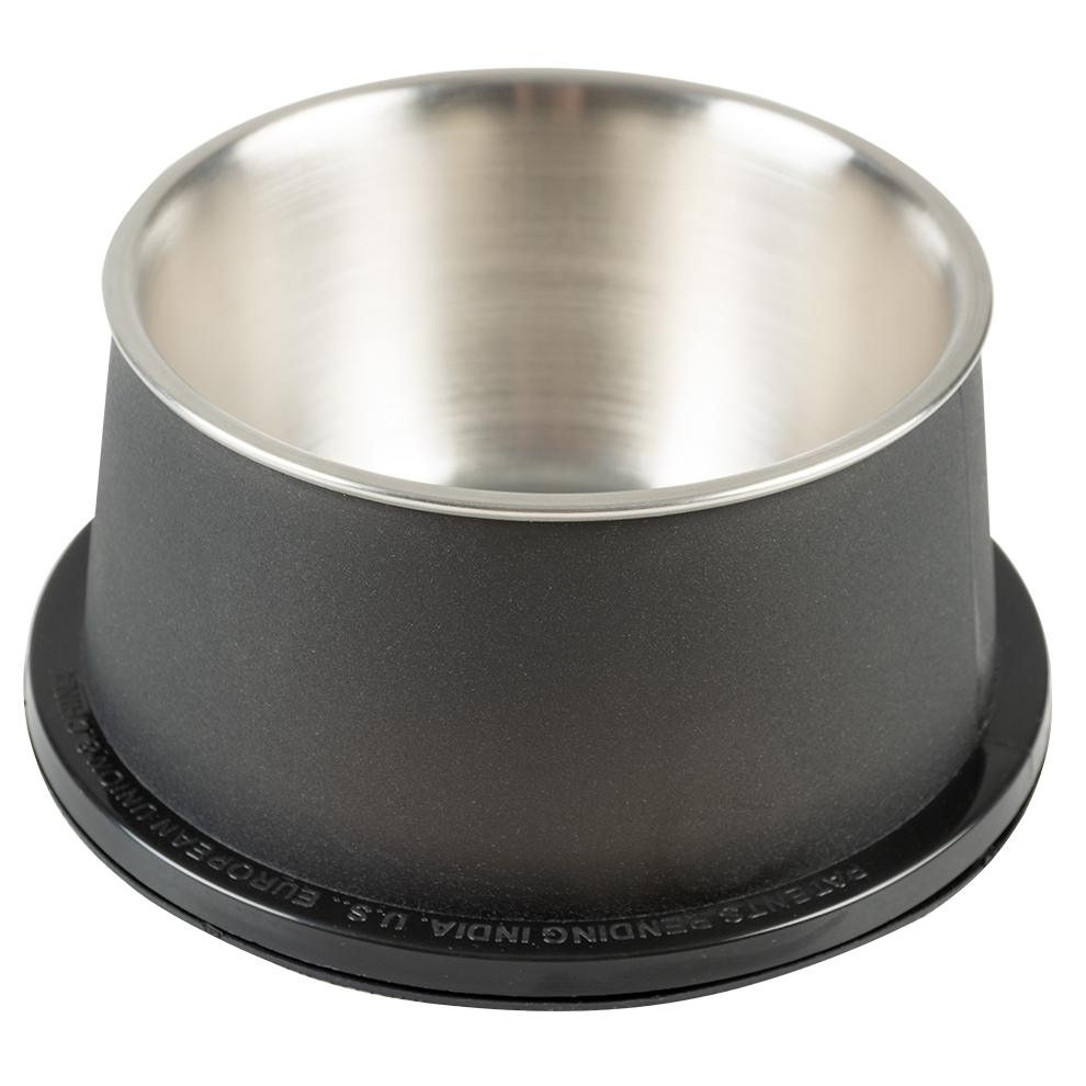 MATTE FIX CONIC Castron Inalt din Otel Inox, Pentru Caini cu Urechi Lungi si Lasate, 600ml