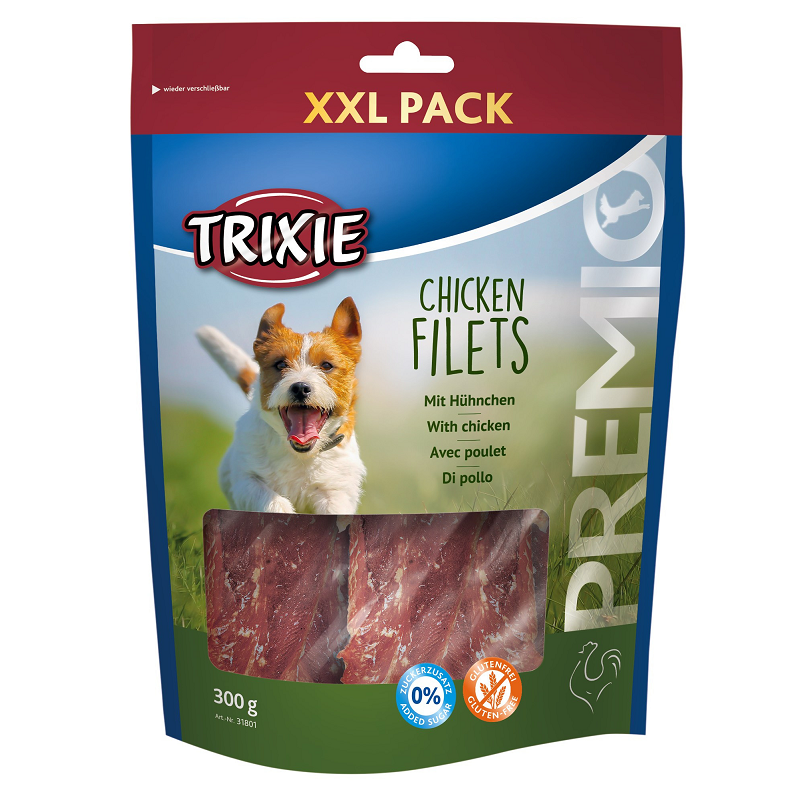 Recompensa Caini PREMIO Fillet Carne de Pui, 300g