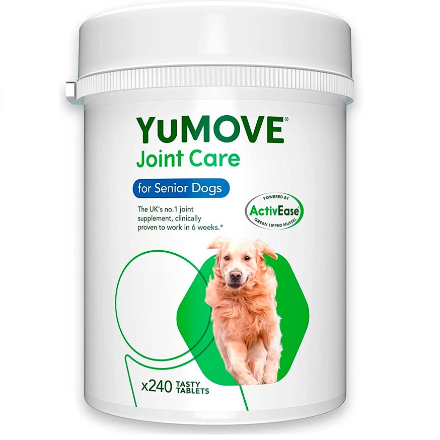 YuMOVE Joint Care for Senior Dogs 240 tb – Supliment Articular Premium pentru Câini Seniori