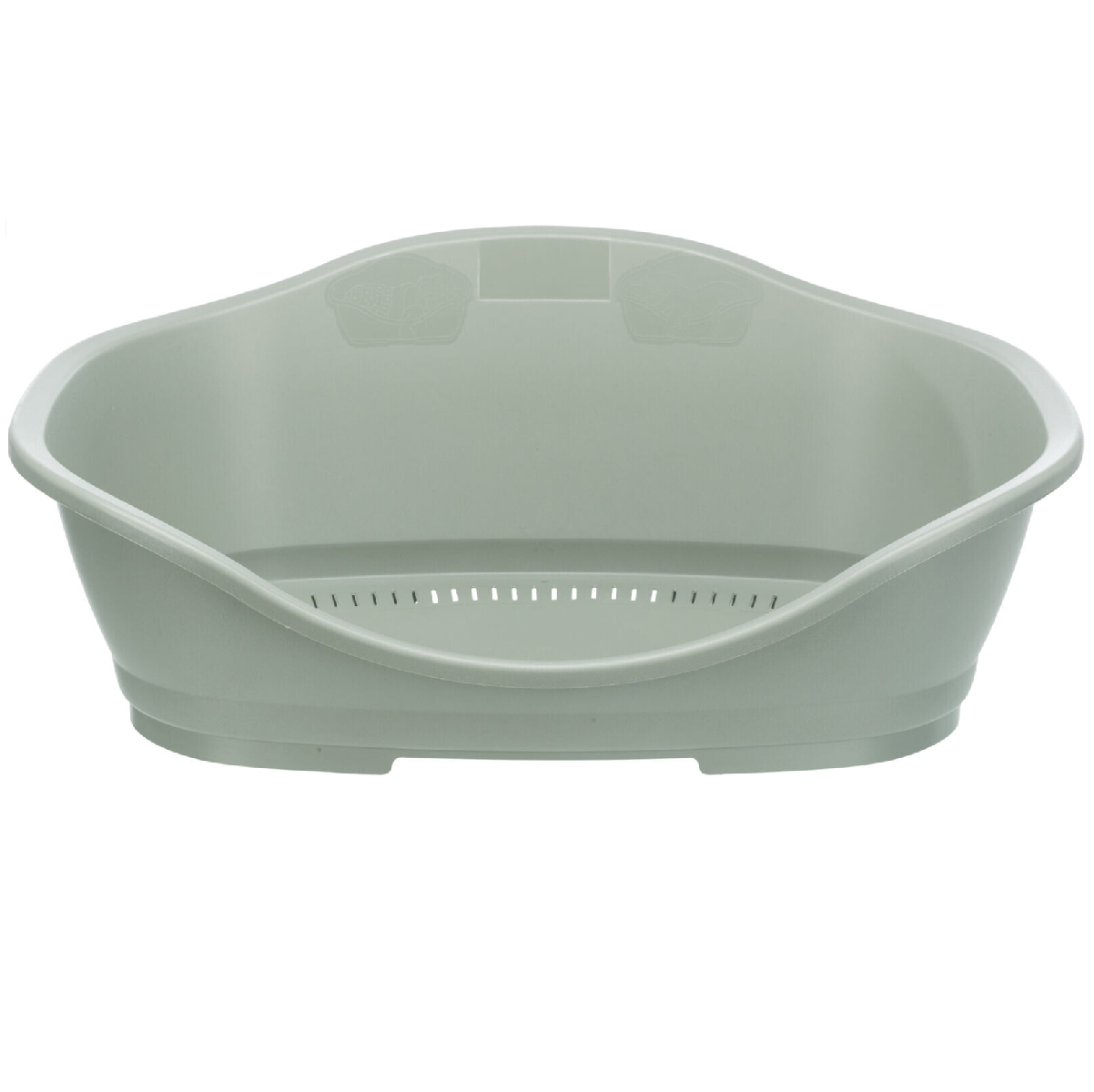 SLEEPER XL Culcus din Plastic Pentru Caini, Gri, 78x51cm