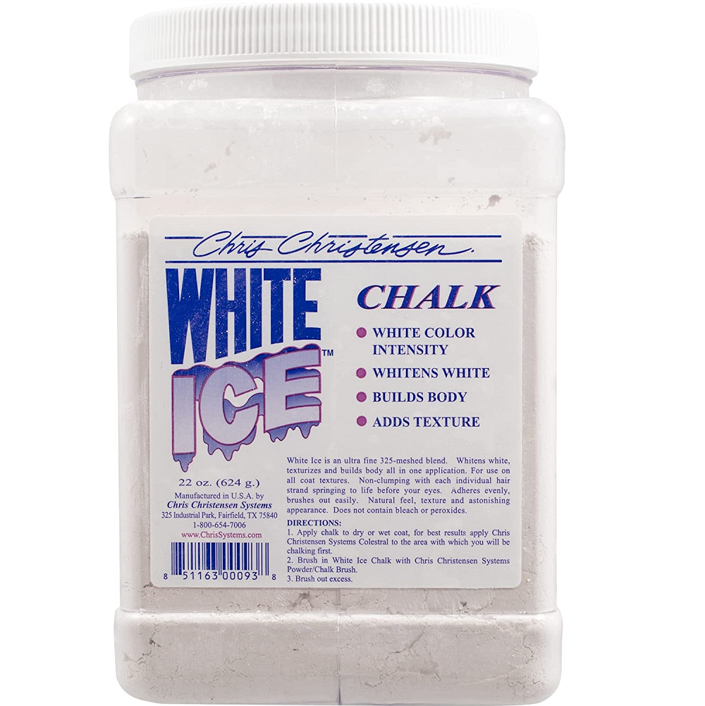 CHRIS CHRISTENSEN Systems White Ice Chalk 615 g | Creta Pudra pentru Albirea si Texturizarea Blanii Albe