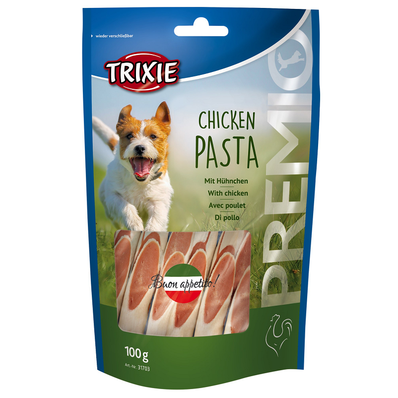Recompensa Caini PREMIO Paste cu Pui si Peste, 100g