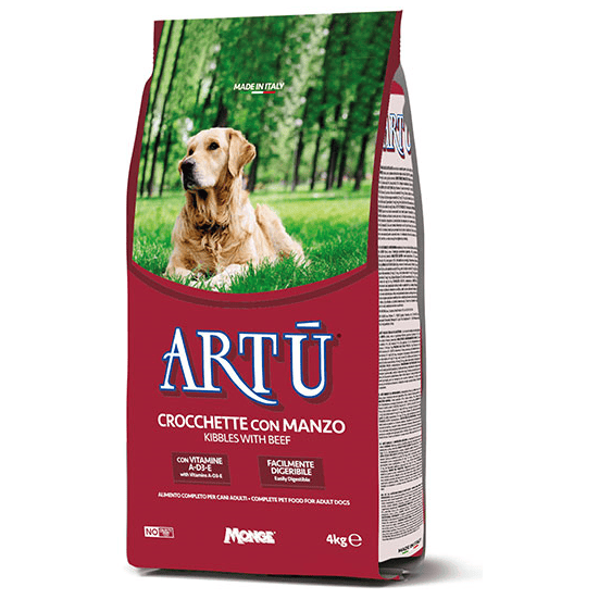 MONGE Artu Adult Vita, 20kg | Hrana Uscata pentru Caini Adulti | Digestie Usoara si Energie Zilnica