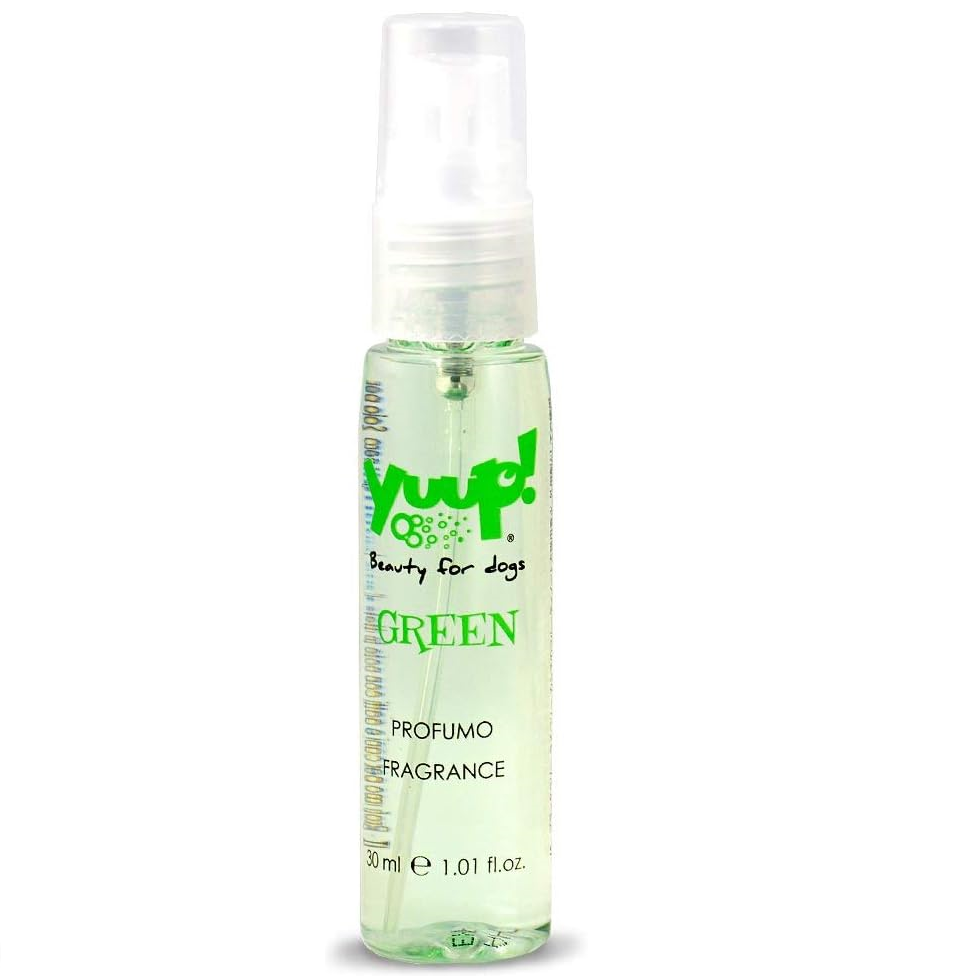 YUUP! Green, Parfum Fara Alcool, cu Note de Mure, Zmeura si Coacaze Negre, Pentru Caini si Pisici, 30ml