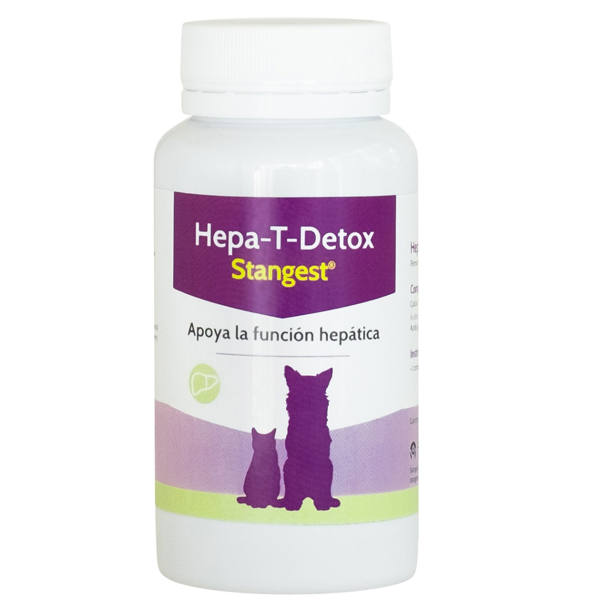 HEPA-T-DETOX Supliment Pentru Sustinerea Functiei Hepatice la Caini si Pisici, 60 tablete