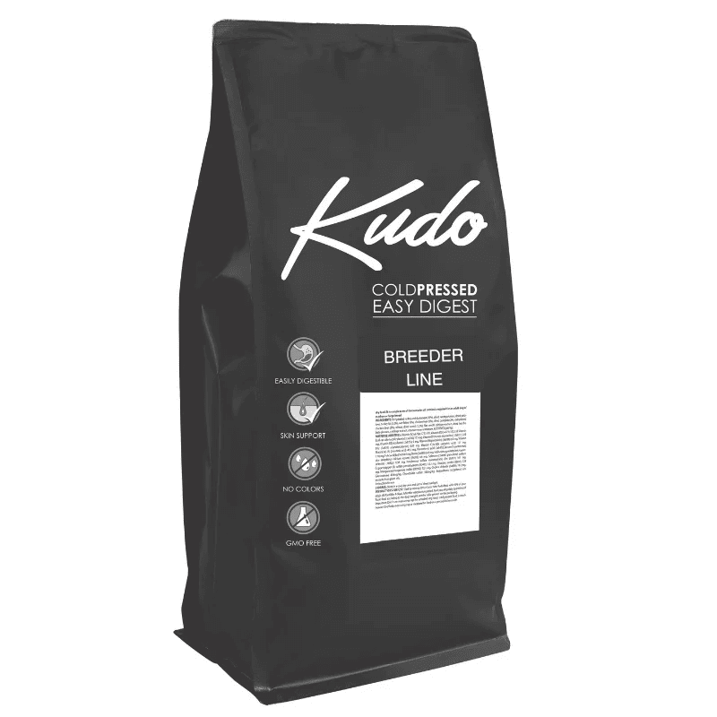 KUDO Breeder Line Adult cu Pui si Legume 15 kg | Hrana Uscata Presata la Rece pentru Caini Adulti | Formula pentru Crescatori