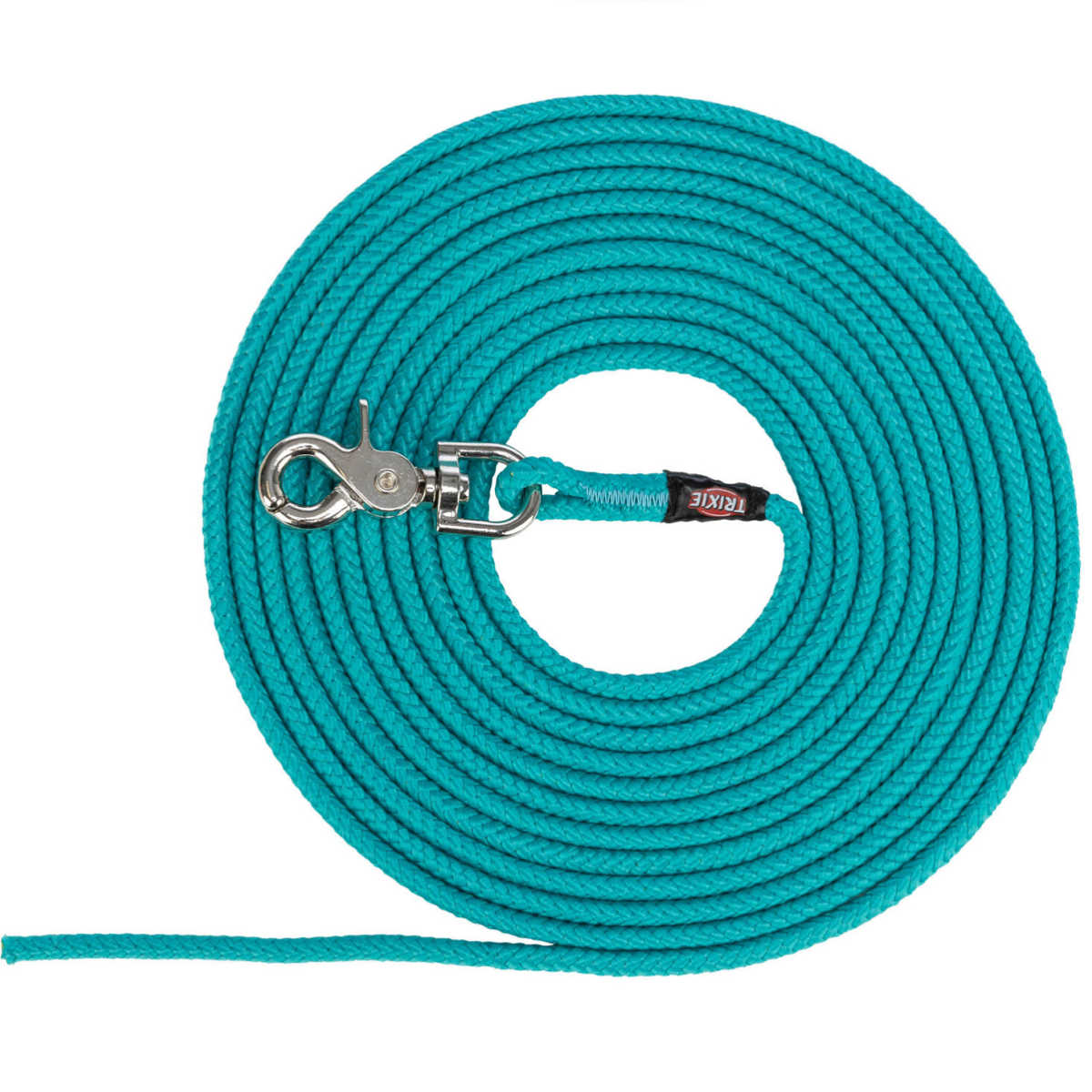 Lesa TRACKING Pentru Caini, Fara Maner, Cordelina Albastra, 5m | Diametru 6mm