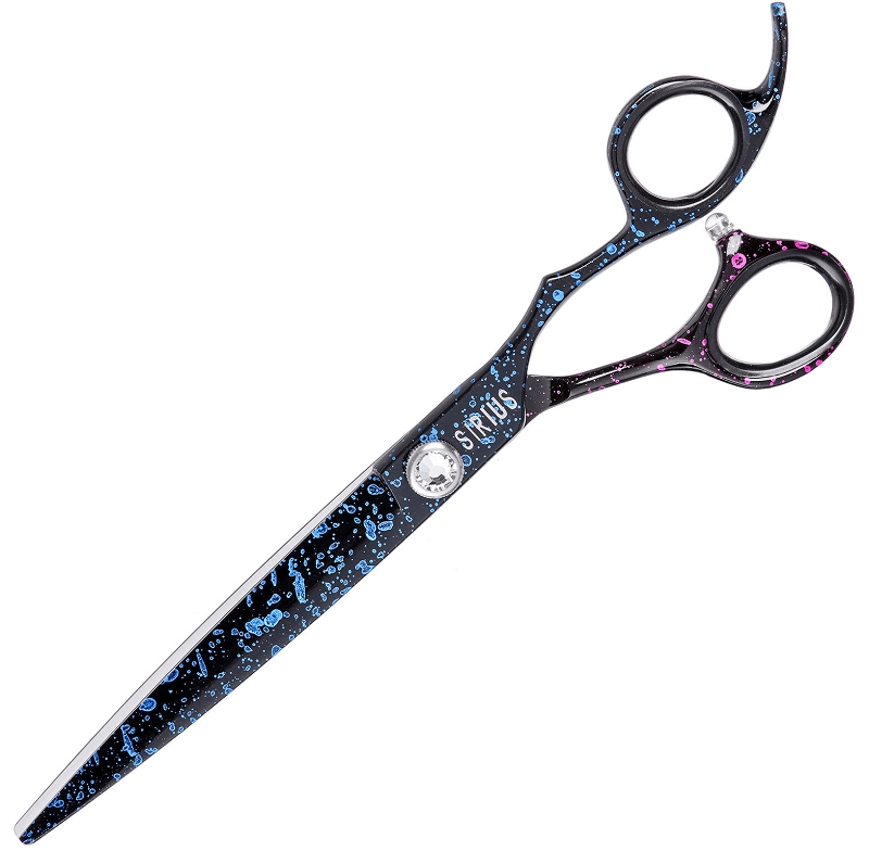 GROOM PROFESSIONAL Sirius 7" Straight Scissors | Foarfecă Profesională Dreaptă 18 cm pentru Grooming Câini și Pisici