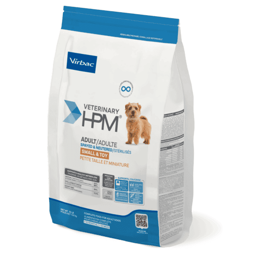VIRBAC Veterinary HPM Adult Neutered Dog Small & Toy 3 kg | Hrana Uscata pentru Caini Adulti Sterilizati de Talie Mica si Toy