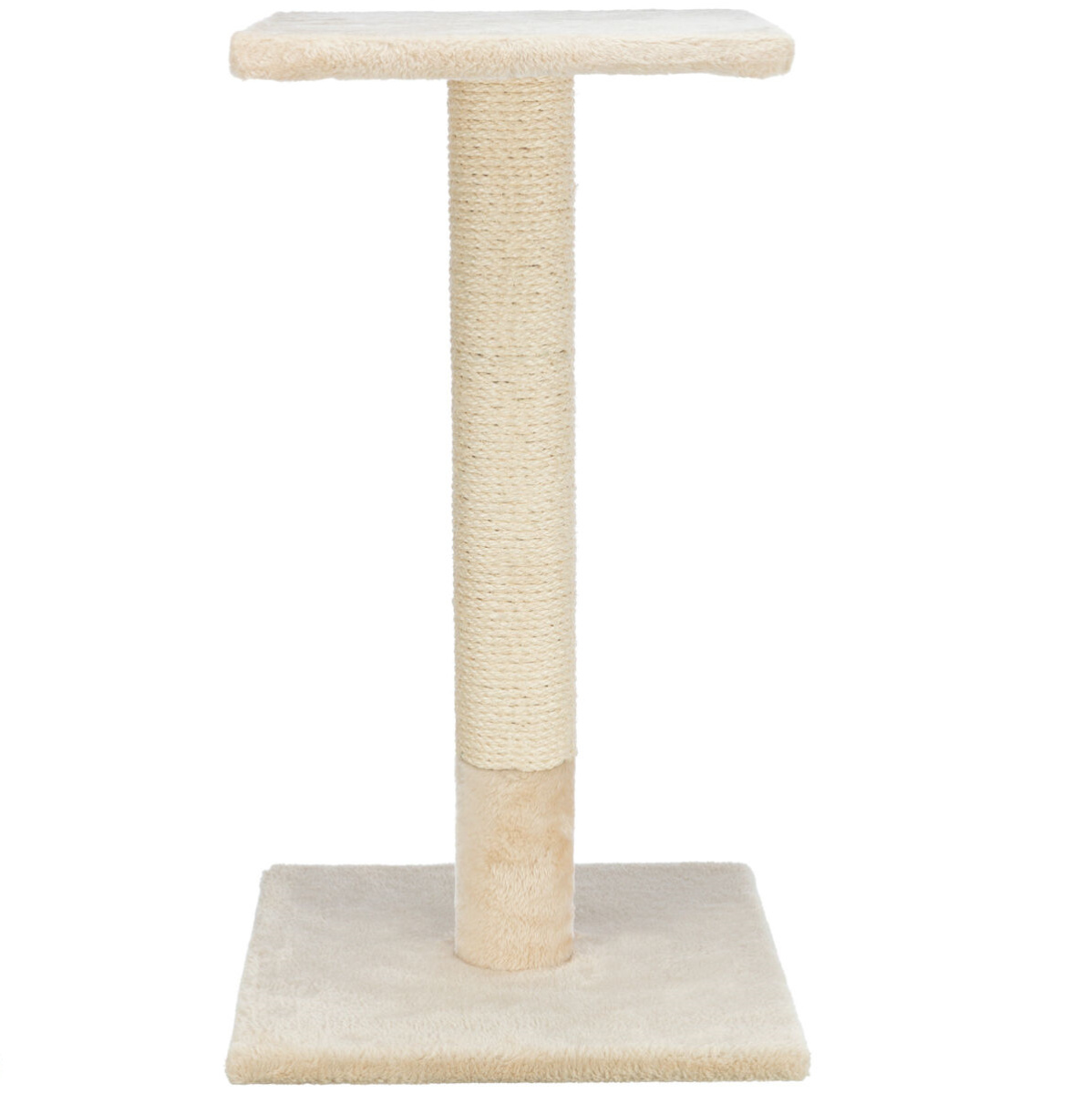 BAENA Sisal Vertical, cu Platforma, Pentru Pisici, Plus Bej, 38x38cm | Inaltime 69cm