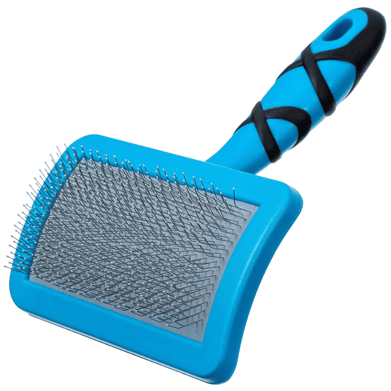 GROOM PROFESSIONAL Ball Pin Slicker Brush Medium | Perie Slicker Delicată cu Pini Protejați pentru Pui, Câini Sensibili și Blană Medie sau Lungă