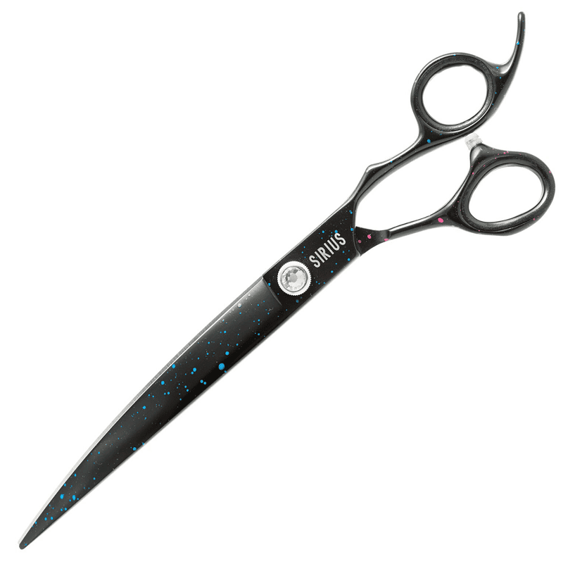 GROOM PROFESSIONAL Sirius 7" Curved Scissor | Foarfecă Profesională Curbă 18 cm pentru Grooming Câini și Pisici