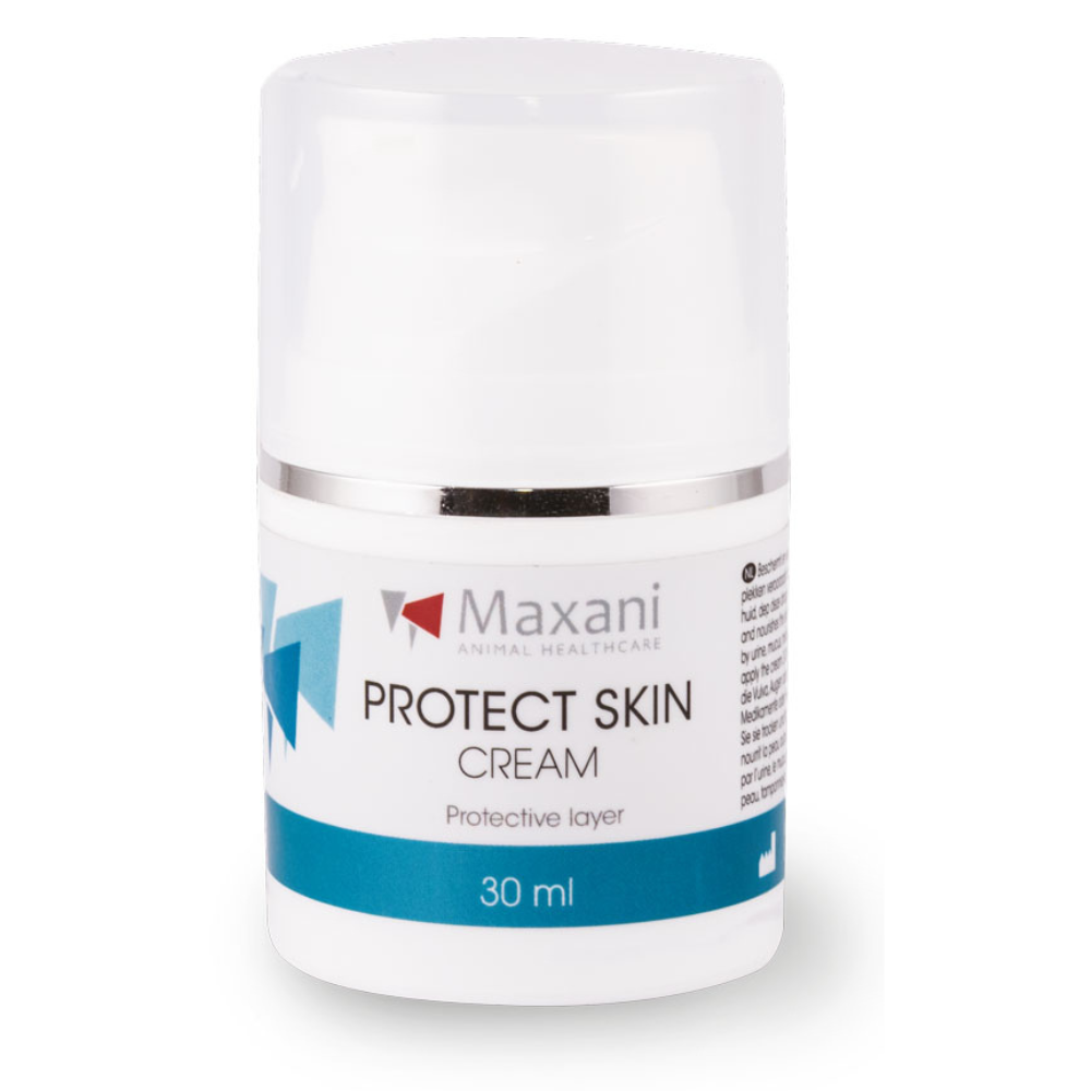 MAXANI Protect Skin Cream 30 ml – Crema Dermatologica Protectoare pentru Pielea Iritata si Sensibila la Caini, Pisici si Cai