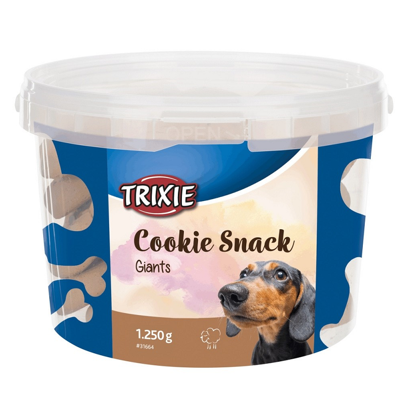 Recompense Pentru Caini, Biscuiti COOKIE SNACK Giants, cu Miel, 1300g