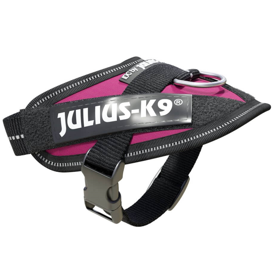 JULIUS K9 IDC POWER Roz Inchis, Marime Baby 1, Ham Caine 0.8-3kg