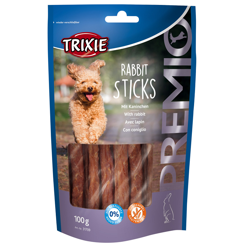 Recompensa Caini PREMIO Stick Carne Iepure, 100g