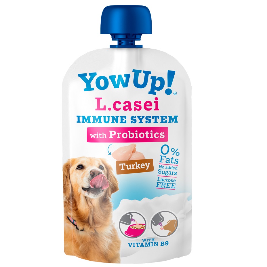 YOWUP! Iaurt Probiotic L. Casei pentru Caini, 115 g – Suport Digestiv si Imunitar Avansat