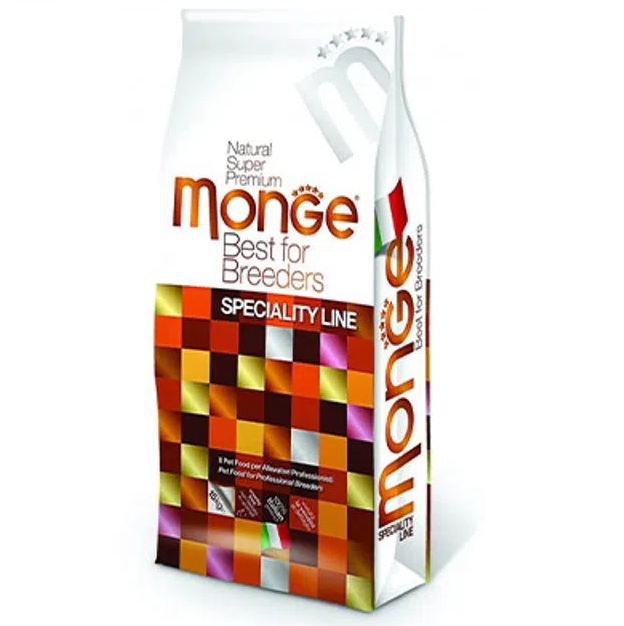 MONGE Best For Breeders Adult, cu Miel, si Orez, Hrana Uscata Pentru Caini Adulti, 15kg