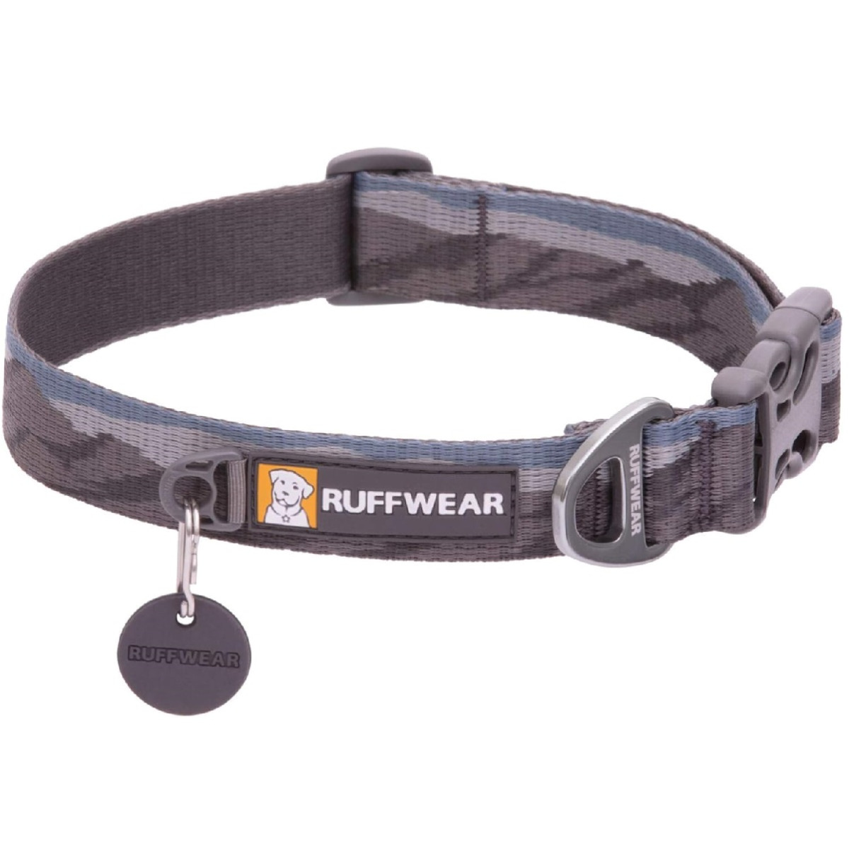 RUFFWEAR Flat Out Rocky Mountains, Zgarda Pentru Caini, Marime L, 51-66cm | 25mm