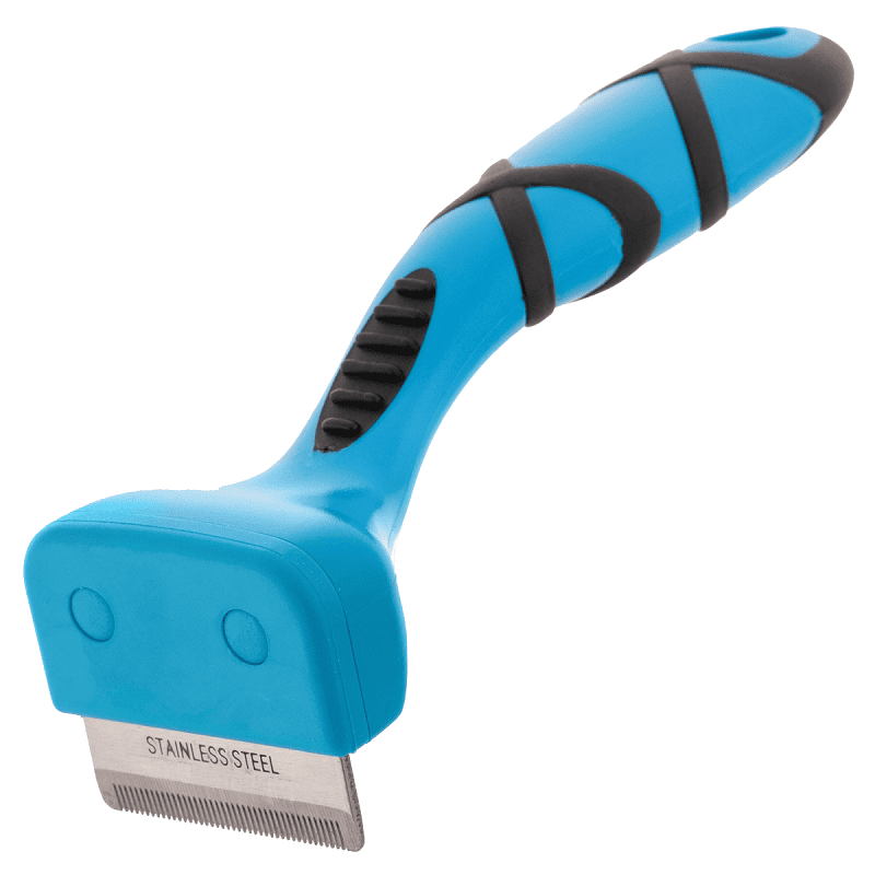 GROOM PROFESSIONAL Shed Stopper Small | Trimer Profesional pentru Îndepărtarea Părului Năpârlit din Blană la Pisici si Caini de Talie Mica