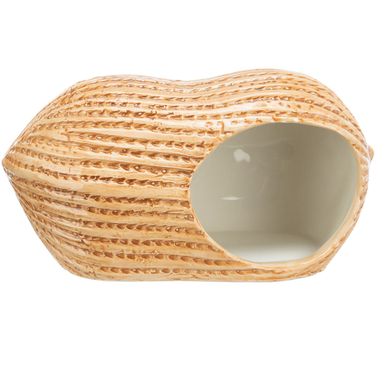 Casuta din Ceramica Pentru Hamsteri, PEANUT, 17x8x8cm