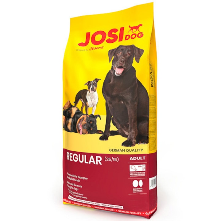 JOSIDOG Adult Regular 10 kg | Hrană Uscată fără Gluten pentru Câini Adulți Activi