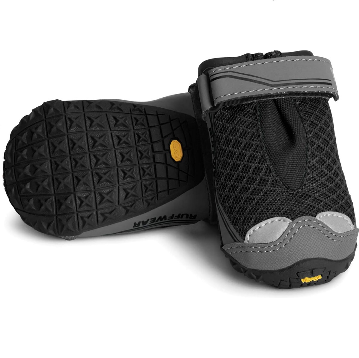 RUFFWEAR Grip Trex Twilight Gray, Incaltaminte Pentru Caini, Marime M 70mm, 2buc