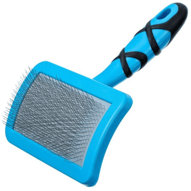 Groom Professional Curved Soft Slicker Brush Medium | Perie Profesională Slicker pentru Câini de Talie Medie | Periere Delicată și Întreținerea Blănii