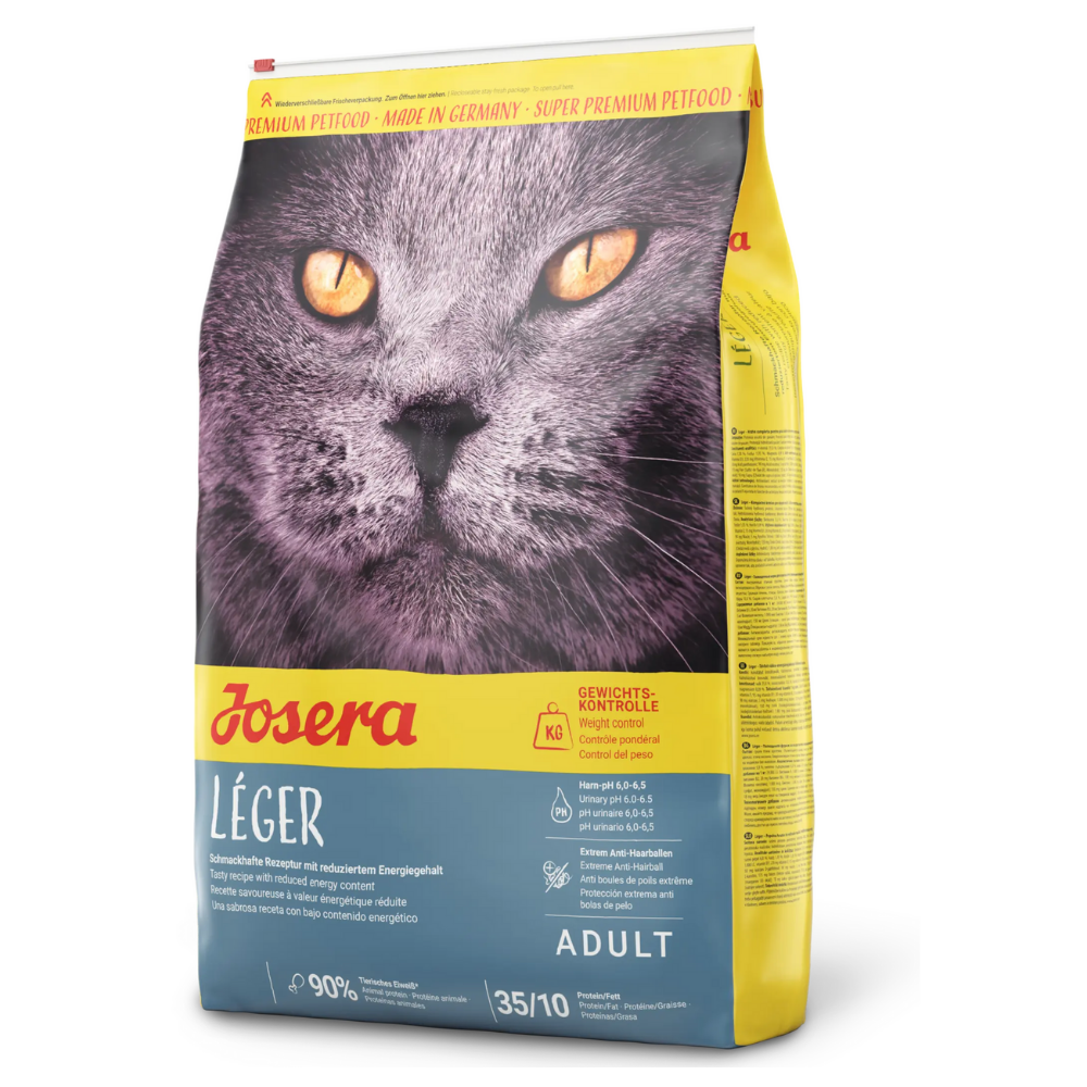 JOSERA Léger 2 kg – Hrană Uscată Premium pentru Pisici Supraponderale, Controlul Greutății și Sănătatea Tractului Urinar